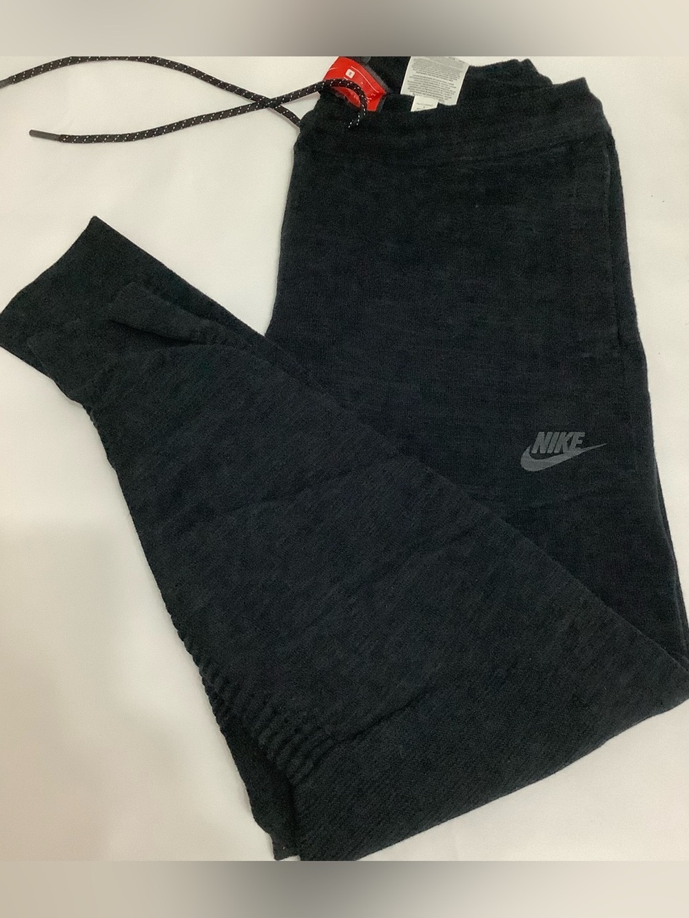 Nike Knit Tech Black Pull On Jogger Pants. S (0129)